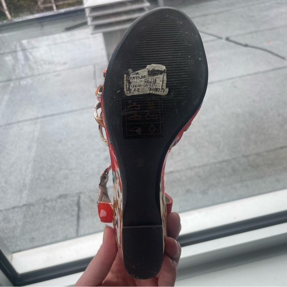 Vintage Locale full heel sandals - Picture 2 of 2